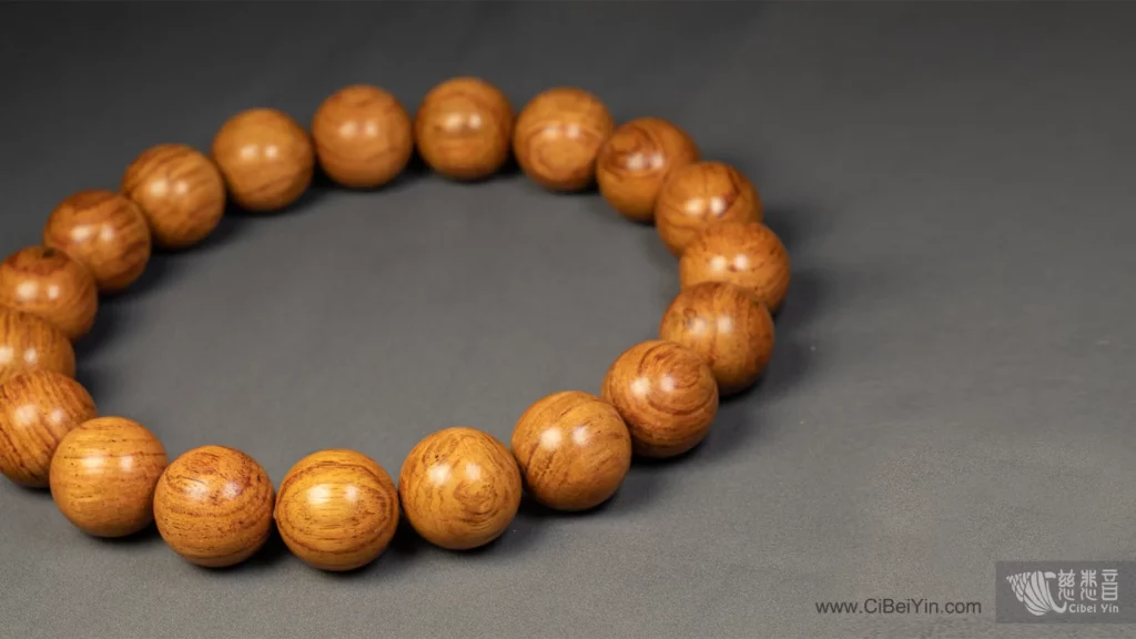 Buddha beads made of Huanghuali