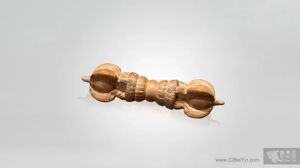 用桃木製作的金剛杵