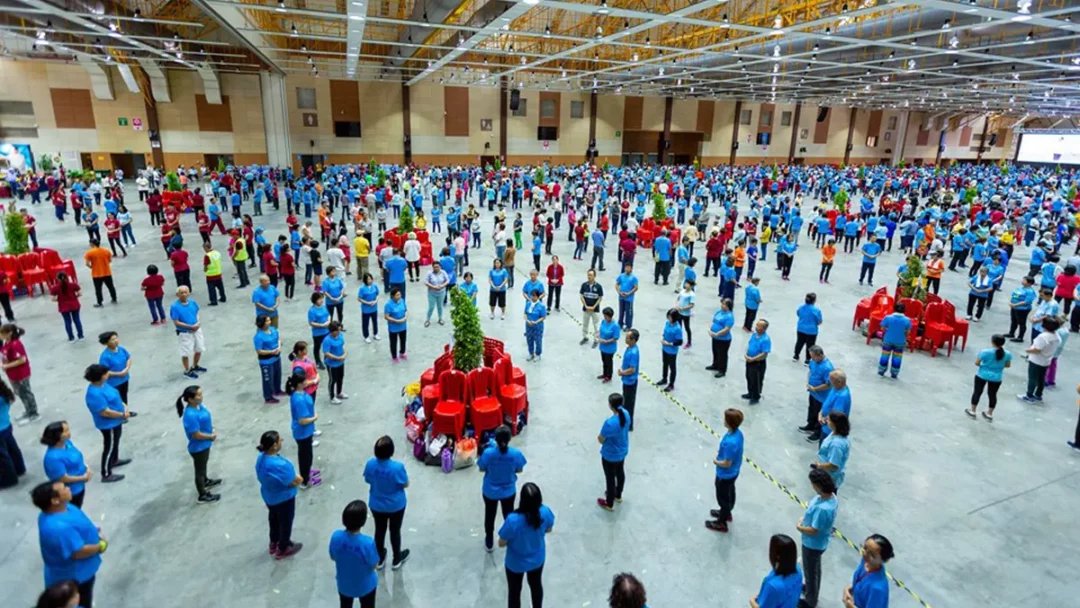 2019年馬來西亞舉辦第十一屆千人八卦日，眾人準備開始修練