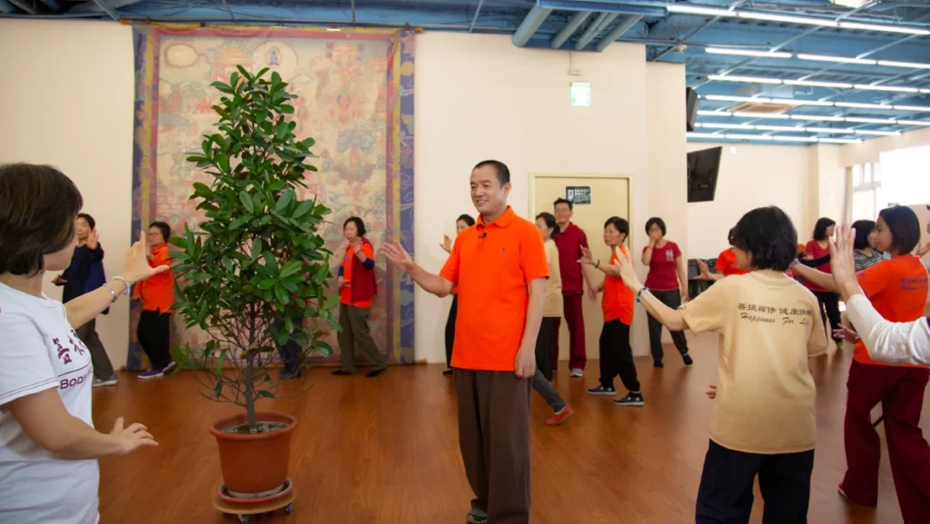 Grandmaster JinBodhi taught Energy Bagua at Taiwan’s New Taipei Bodhi Meditation Center
