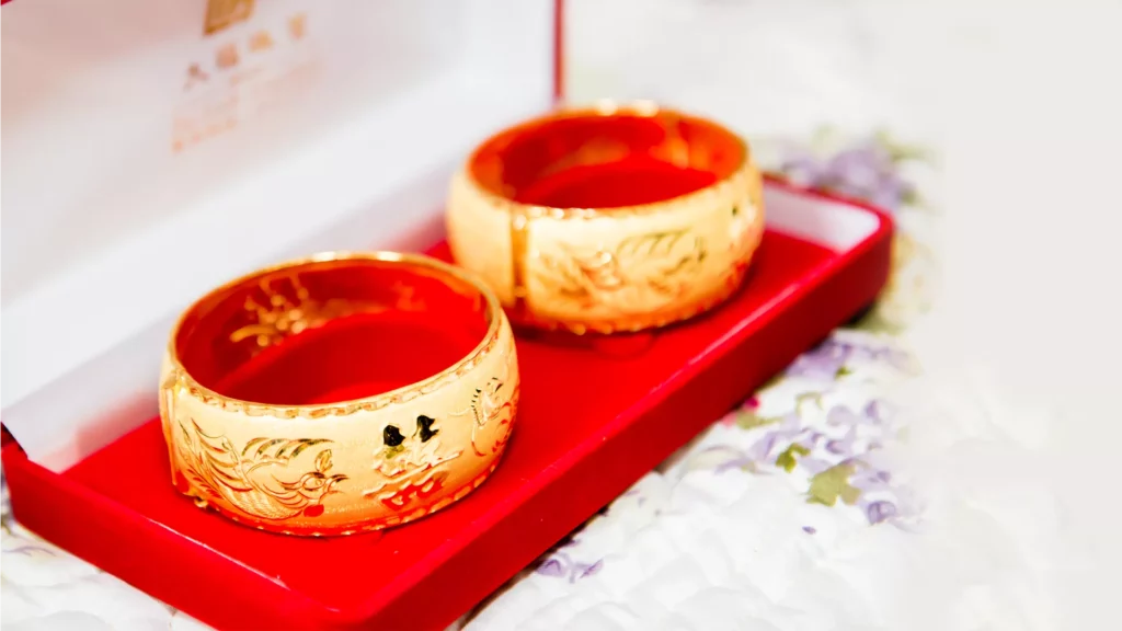 黃金製作的首飾