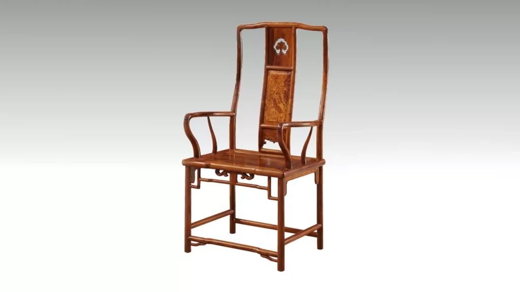 Classical Chinese chair made of sandalwood