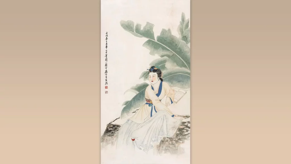 孫雲生師法於古人的人物工筆畫