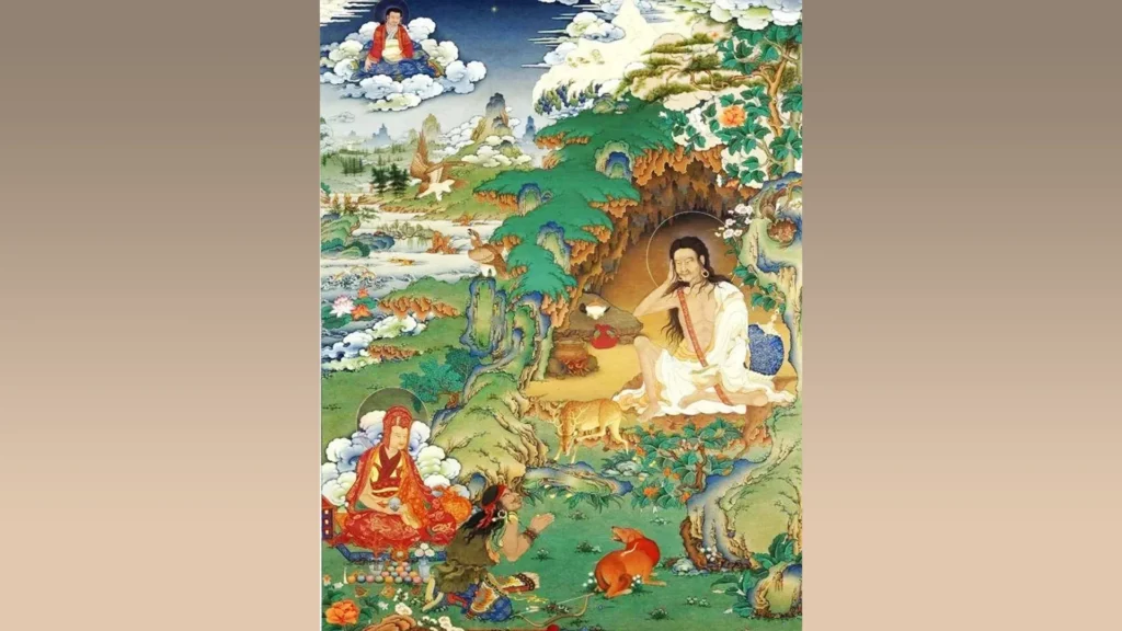 密勒日巴的唐卡