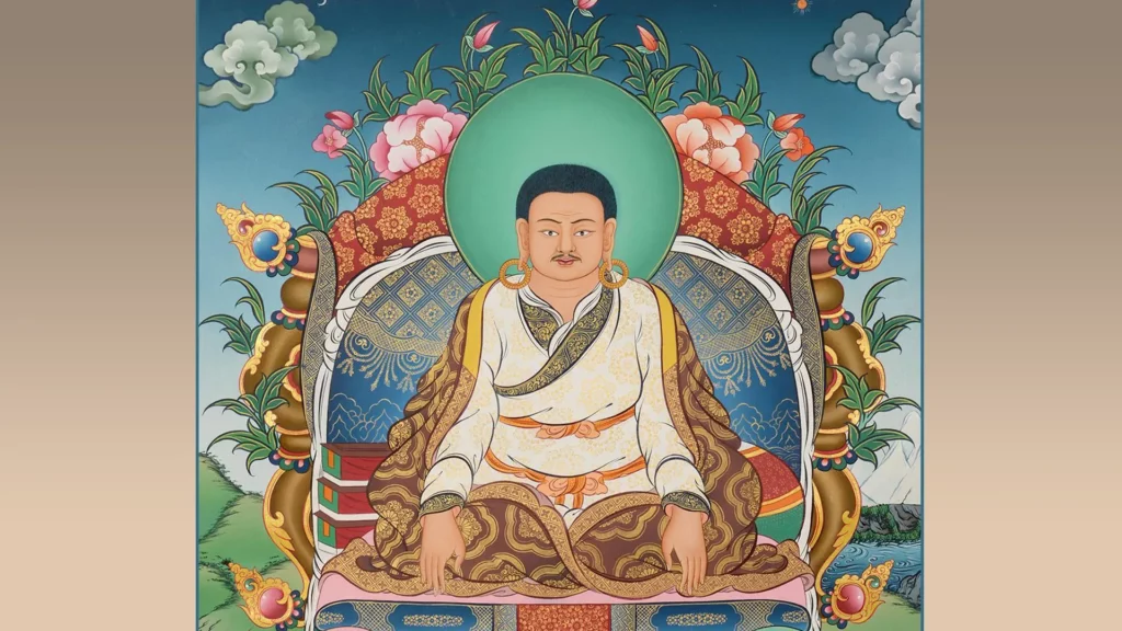 藏傳佛教噶舉派馬爾巴畫像