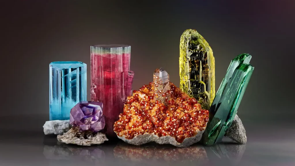 來自美國加利福尼亞州碧璽皇后礦的「綠帽」碧璽