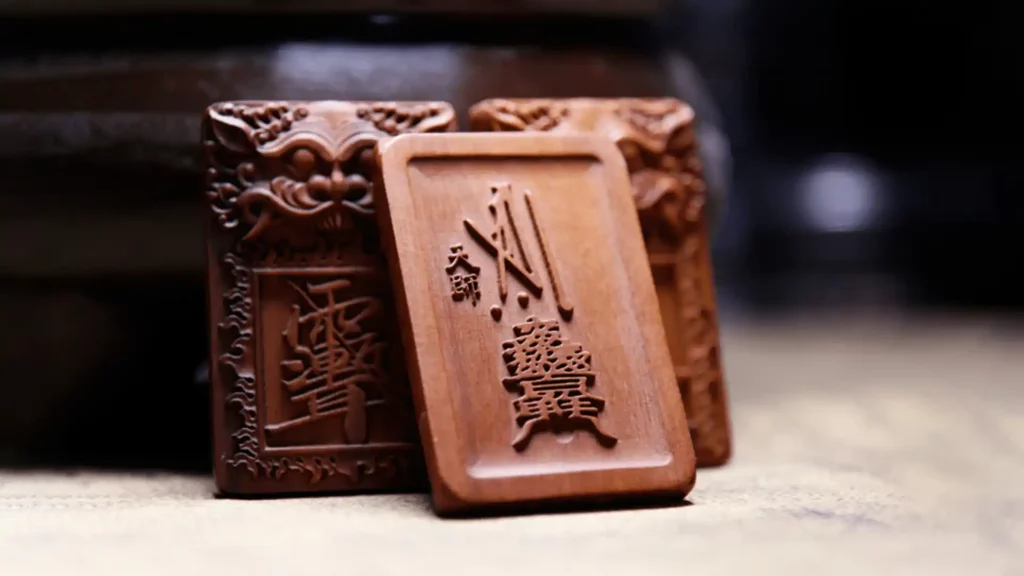 雷劈棗木紫薇諱令牌