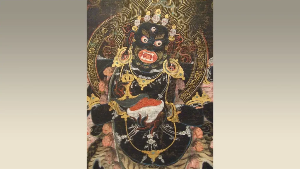 18世紀的藏族大黑天護法神 