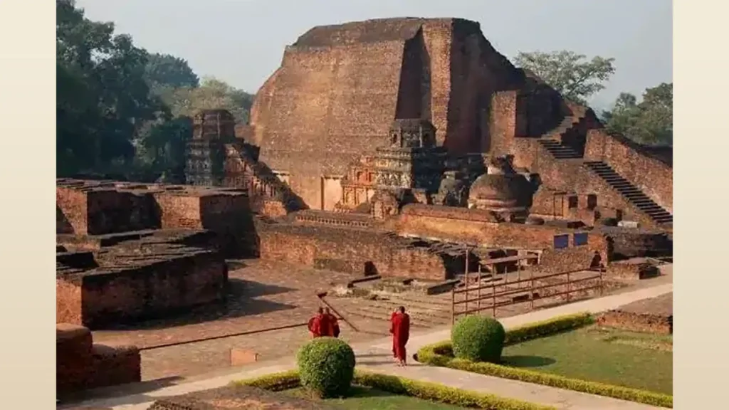 古印度著名遺址那爛陀寺