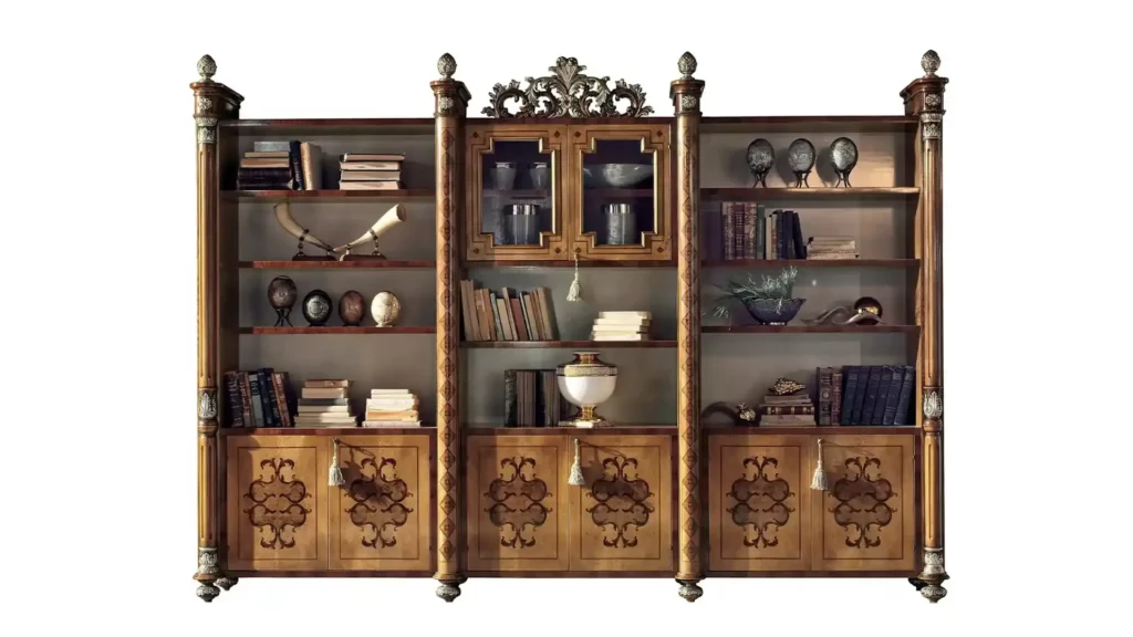 酸枝木三組書櫃