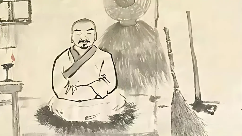 弘忍禪師悟禪畫像