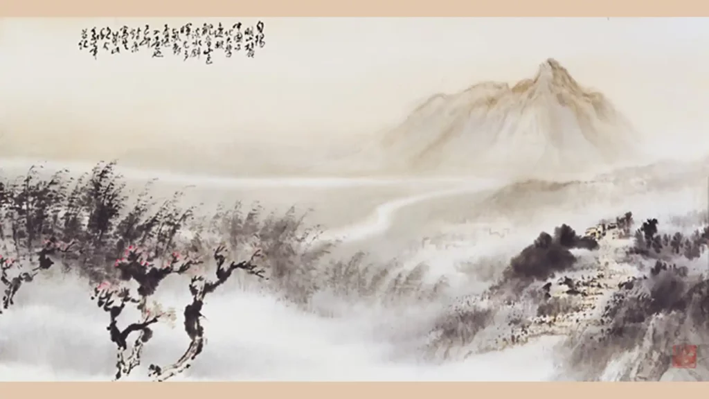 歐豪年山水畫作品