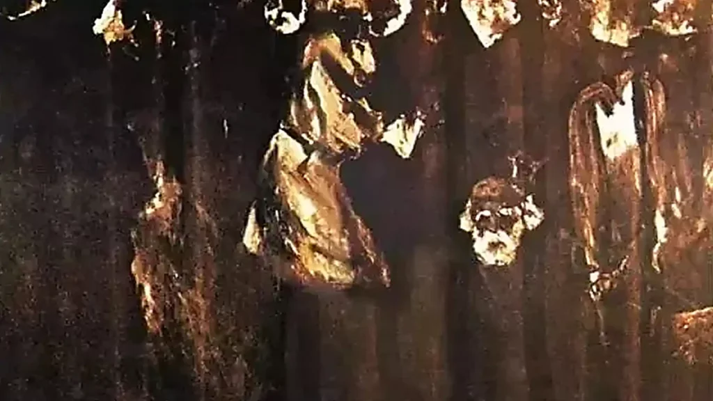 林風眠作品《摸索》