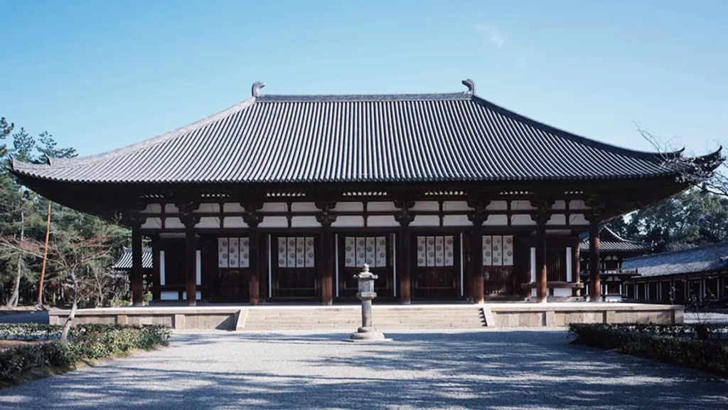 日本奈良古寺，唐朝時期招提寺