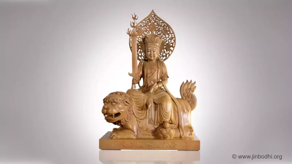 文殊菩萨代表的智慧形象