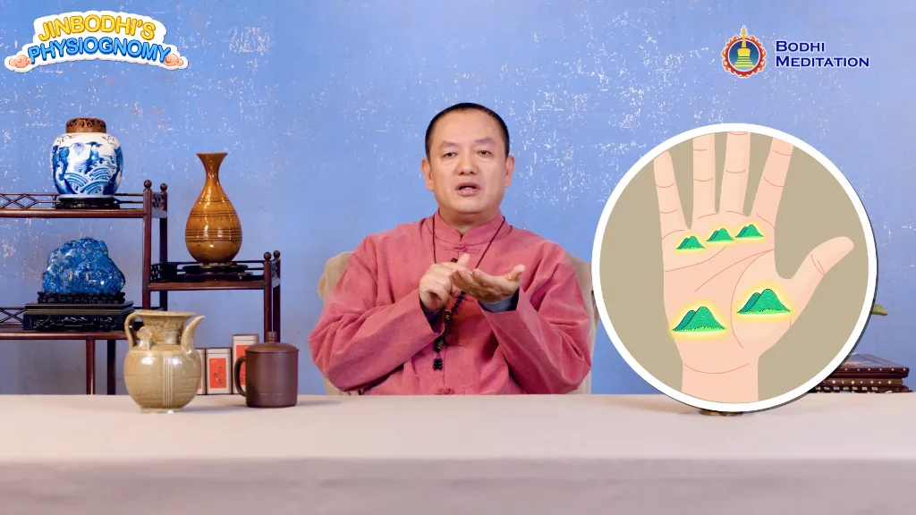 Wealth-Attracting Palm Appearance:Five Peaks Facing Heaven