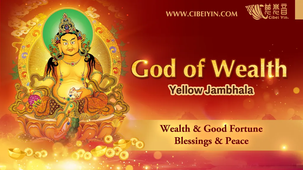 God of wealth yellow Jambhala