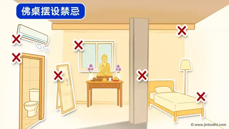 佛桌擺設禁忌