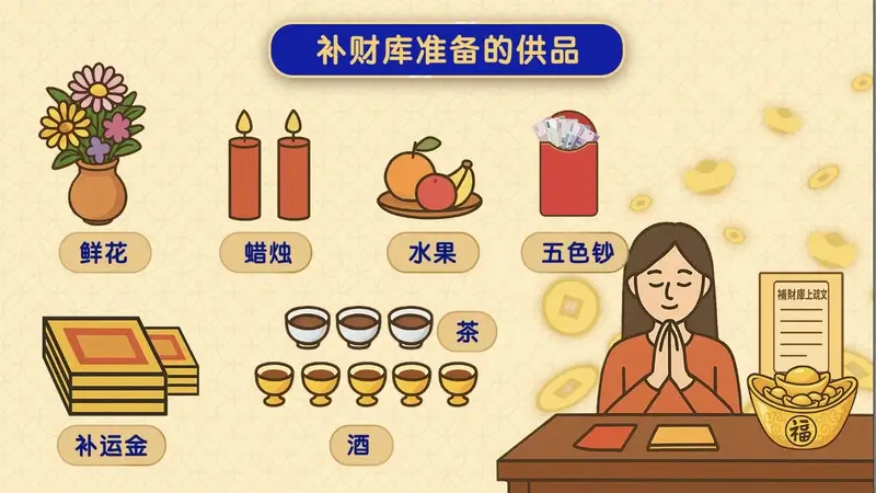 补财库怎么补?流程步骤、准备物品一次了解