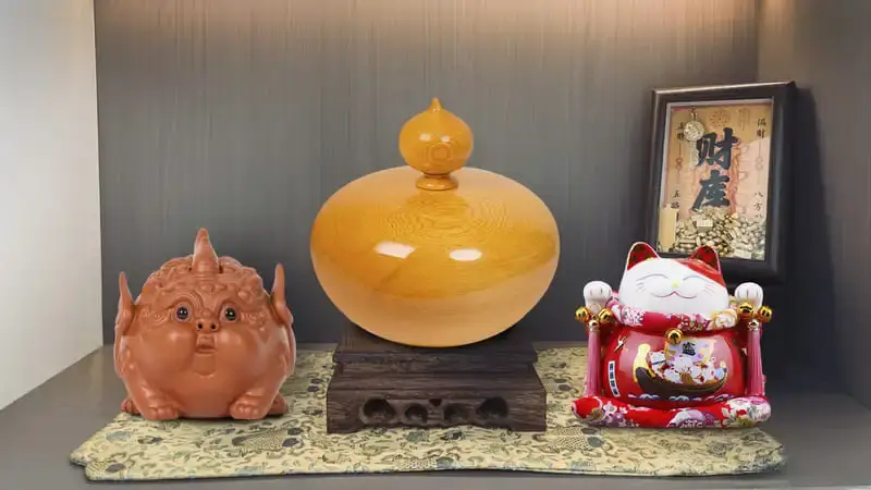 财位放什么最好?家中财位常常放上聚宝盆