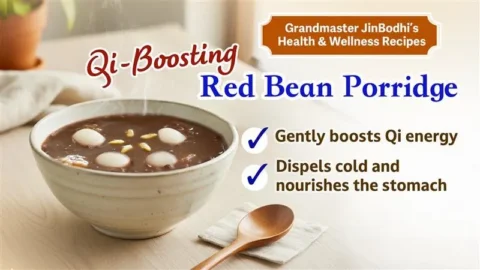 Qi-Boosting Red Bean Porridge